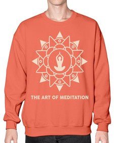The Art of Meditation 543# - yoga- Sweatshirt - Crew