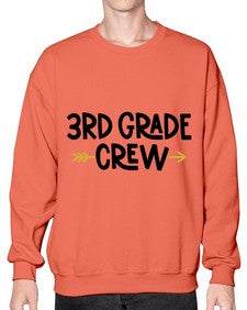 Third Grade Crew 952# - third grade- Sweatshirt - Crew