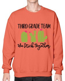 Third Grade Team 977# - third grade- Sweatshirt - Crew