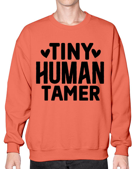 Tiny Human Tamer 468# - kids- Sweatshirt - Crew