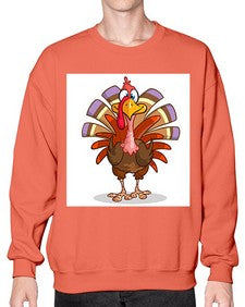Turkey 258# - cartoon animals- Sweatshirt - Crew