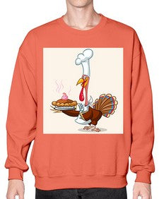 Turkey pie 259# - cartoon general- Sweatshirt - Crew