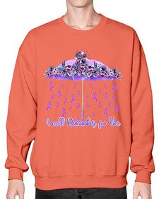 Umbrella Remember AlzheimerS Awareness 218# - alzheimers- Sweatshirt - Crew