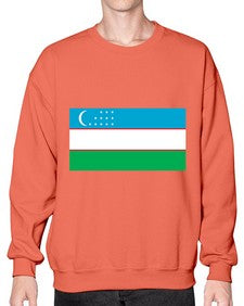 Uzbekistan 2042# - world flags- Sweatshirt - Crew