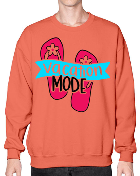 Vacation Mode Style 8# - summer- Sweatshirt - Crew