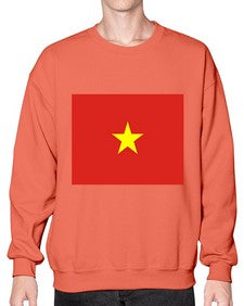 Vietnam 2078# - world flags- Sweatshirt - Crew
