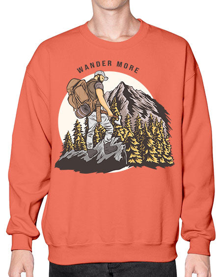 Wander More 3# - nature- Sweatshirt - Crew