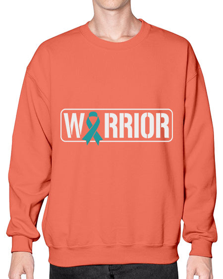Warrior PTSD Awareness Teal Military 2# - PTSD- Sweatshirt - Crew