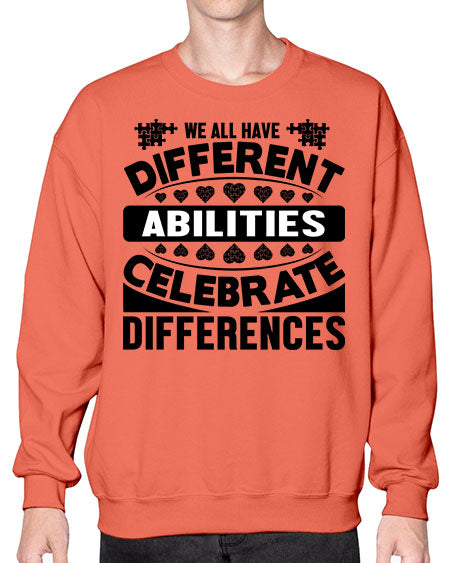 We all have Style 51# - autism- Sweatshirt - Crew
