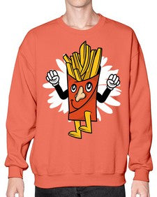 Weekend is near 265# - cartoon general- Sweatshirt - Crew
