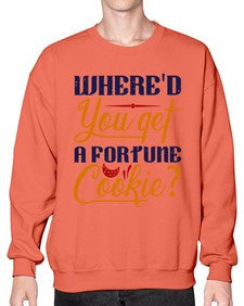 Whered you get that from a fortune cookie 165# - chess- Sweatshirt - Crew