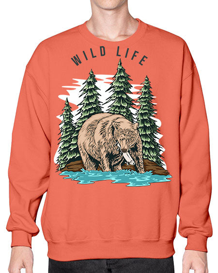 Wild Life 1# - nature- Sweatshirt - Crew