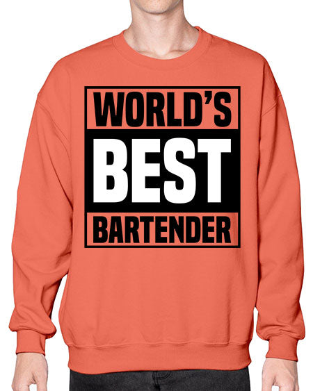 Worlds best Style 479# - bartender- Sweatshirt - Crew
