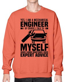 Yes I Am A Mechanical Style 1671# - engineer- Sweatshirt - Crew
