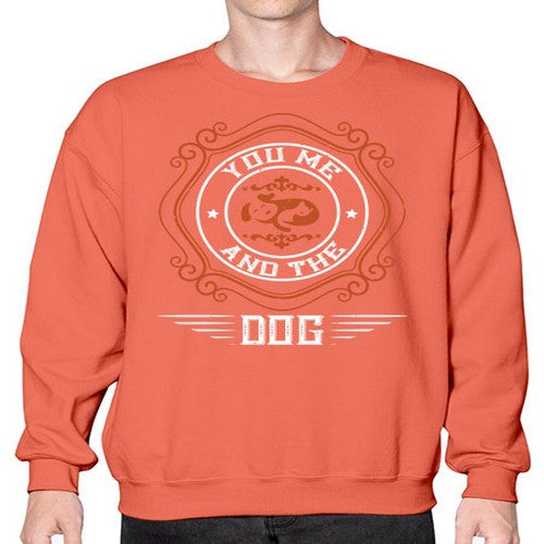 You Me And The Dogs Style 134# - dogs- Sweatshirt - Crew