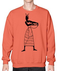 africanlady 87# - black girls or women- Sweatshirt - Crew