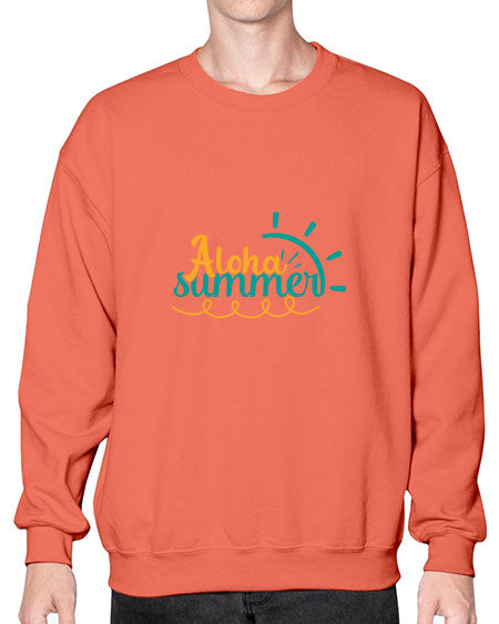 aloha summer Style 109# - summer- Sweatshirt - Crew