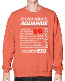 aquarius 85# - aquarius- Sweatshirt - Crew