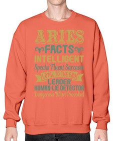 aries 123# - aries- Sweatshirt - Crew