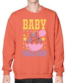 baby unicorn 18# - unicorn- Sweatshirt - Crew