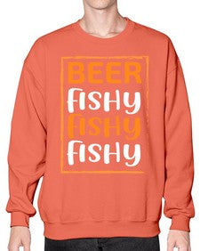 beer fishy fishy fishy 645# - beer- Sweatshirt - Crew