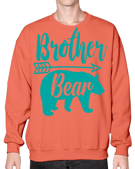 brother bear 69# - bears - animals- Sweatshirt - Crew