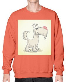 cartoon dog 2# - cartoon animals- Sweatshirt - Crew