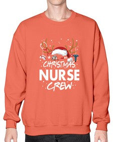 christmas nurse crew 655# - nurse- Sweatshirt - Crew
