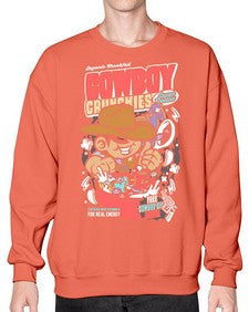 cowboy crunchies 346# - western- Sweatshirt - Crew