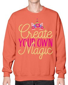 create your own magic 82# - unicorn- Sweatshirt - Crew