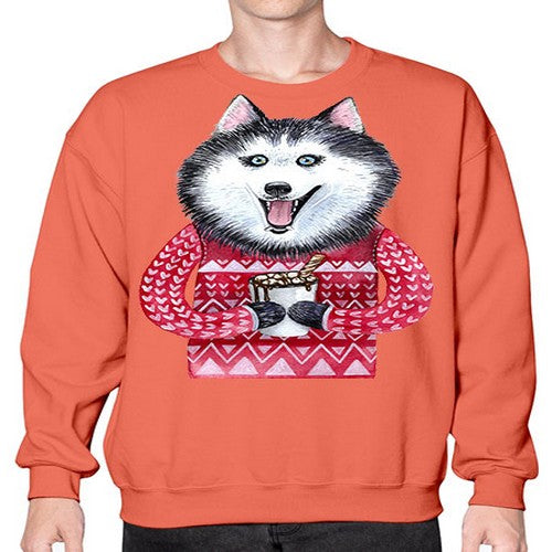 dog 73# - dogs- Sweatshirt - Crew