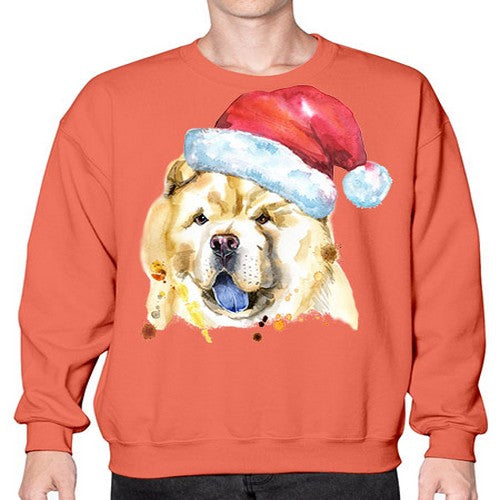 dog hat 102# - dogs- Sweatshirt - Crew