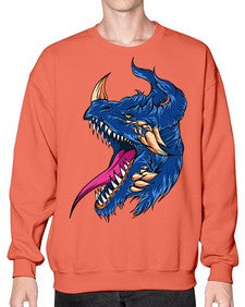 dragon 173# - dragon- Sweatshirt - Crew