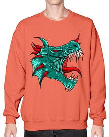dragon 174# - dragon- Sweatshirt - Crew
