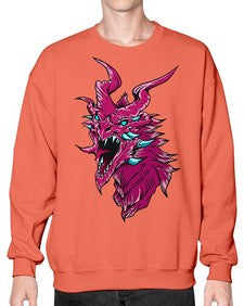 dragon 177# - dragon- Sweatshirt - Crew