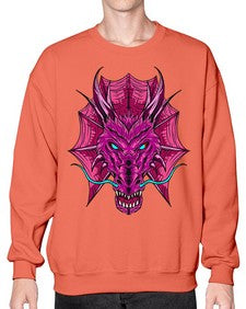dragon 178# - dragon- Sweatshirt - Crew