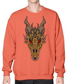 dragon 179# - dragon- Sweatshirt - Crew