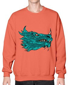 dragon 186# - dragon- Sweatshirt - Crew