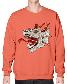dragon 191# - dragon- Sweatshirt - Crew