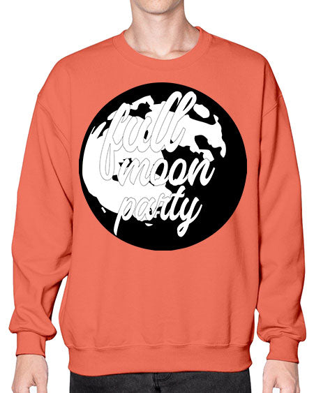 full moon party 7# - moon- Sweatshirt - Crew
