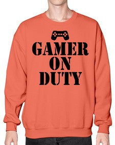 gamer on duty 89# - video games- Sweatshirt - Crew