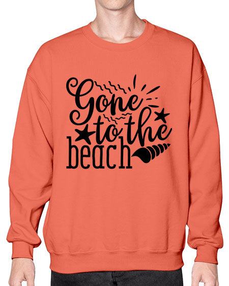 gone to the beach Style 100# - summer- Sweatshirt - Crew
