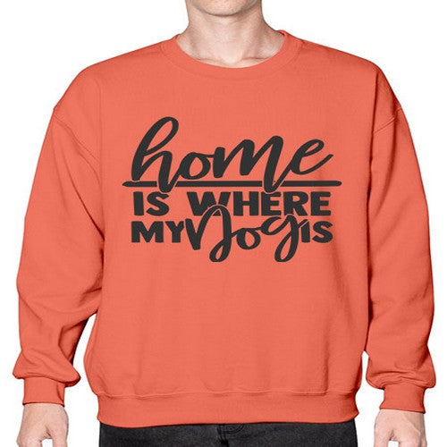 homeiswheremydogis 156# - dogs- Sweatshirt - Crew