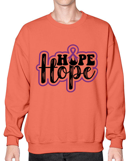 hope 164# - alzheimers- Sweatshirt - Crew