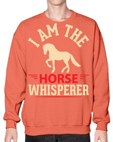 i am the horse whisperer Style 3# - horse- Sweatshirt - Crew