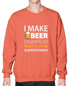 i make beer 1145# - beer- Sweatshirt - Crew