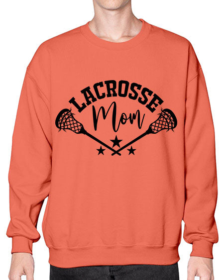 lacrosse mom 9# - lacrosse- Sweatshirt - Crew