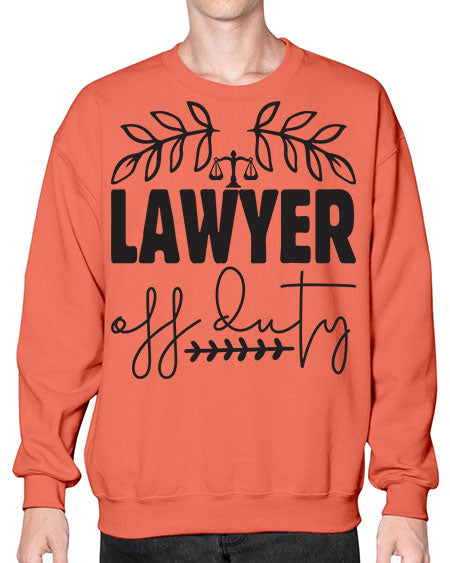 lawyer off duty 1041# - lawyer- Sweatshirt - Crew