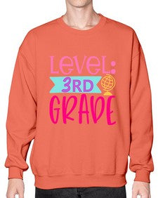 level third grade one hundred 465# - third grade- Sweatshirt - Crew