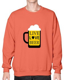 live love beer 1339# - beer- Sweatshirt - Crew